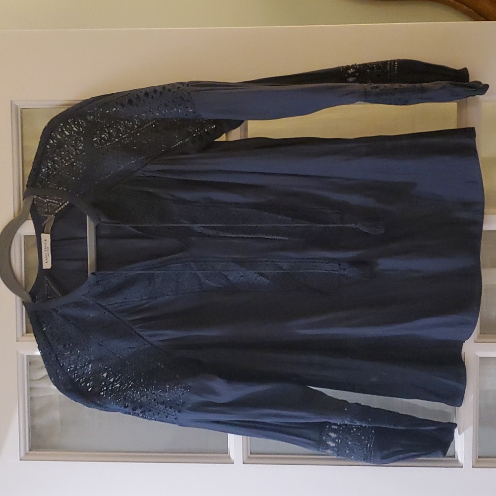 Ramy Brook lace detail blouse,  size SP